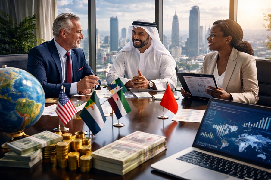 مشاوره و جذب سرمایه‌گذاری بین‌المللی