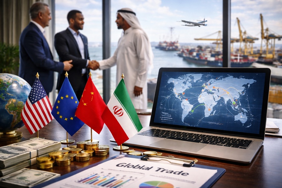 توسعه تجارت بین‌المللی و اتصال به بازارهای جهانی